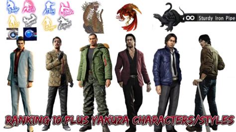 yakuza characters|Characters in Yakuza